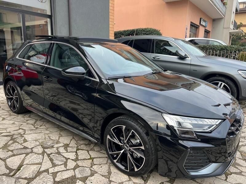Usata Audi A3 S-Line 150 CV (110 kW) 2024 Nero Berlina