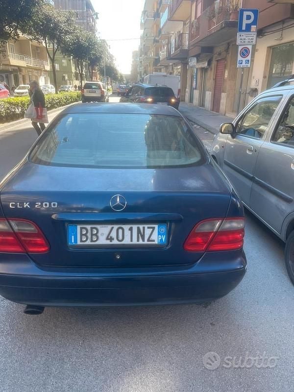 Usata Mercedes CLK200 1999 Blu