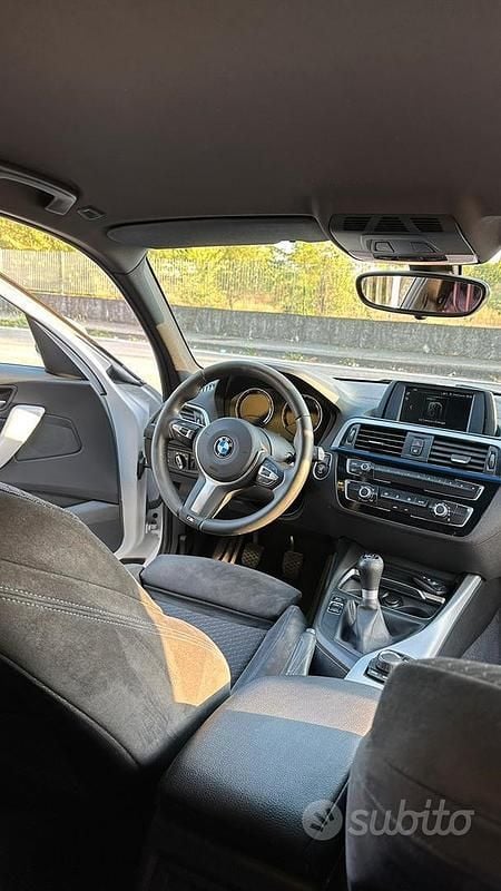Usata BMW 114 M Sport 95 CV (69 kW) 2018 Bianco Utilitaria