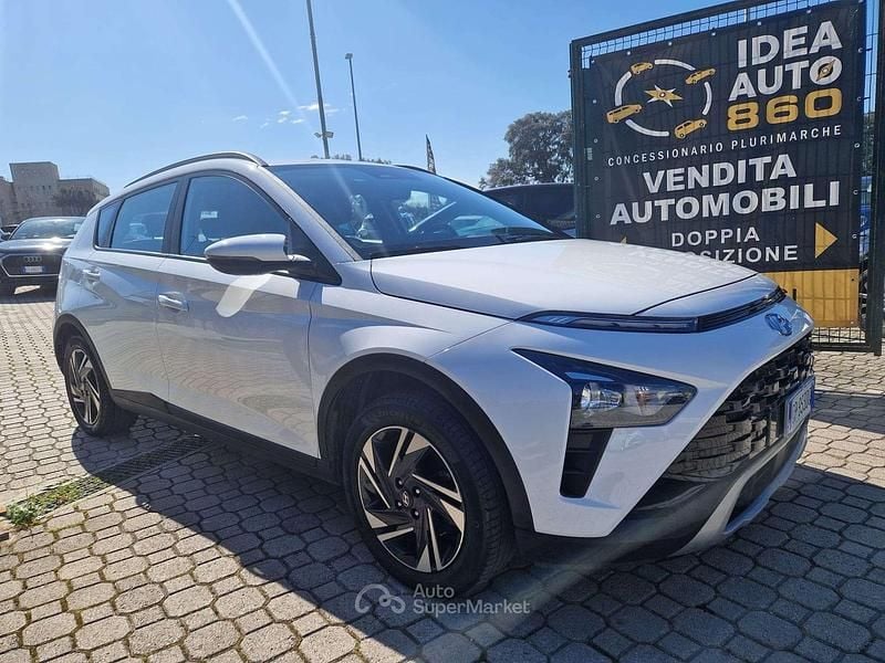 Usata Hyundai Bayon 84 CV (61 kW) 2023 Bianco SUV