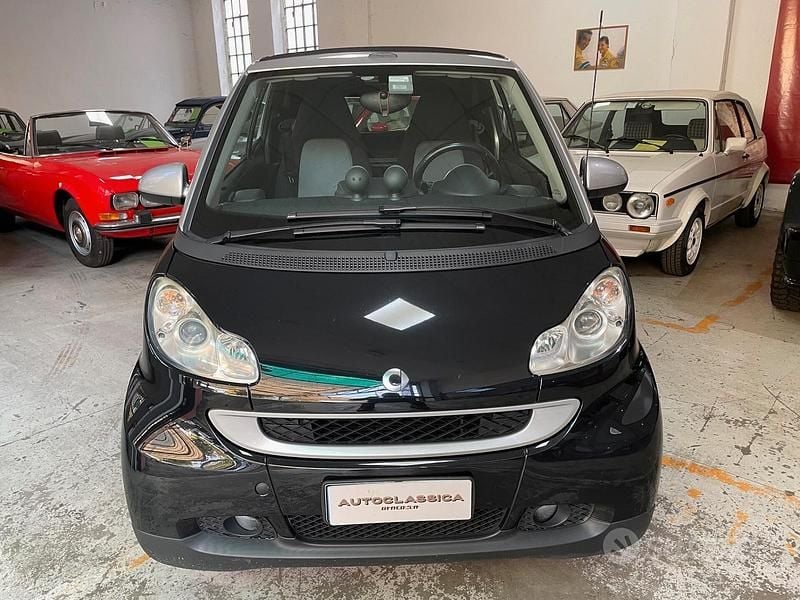 Usata Smart ForTwo Cabrio Pulse 84 CV (61 kW) 2008 Nero Cabrio