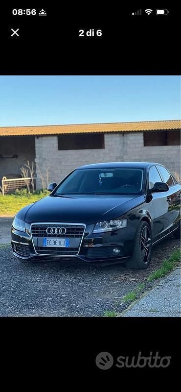 Usata Audi A4 140 CV (102 kW) 2012 Nero Berlina