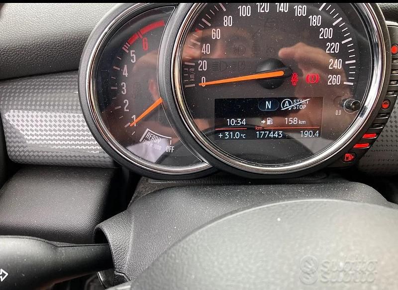 Usata Mini One D 2016 Verde Utilitaria