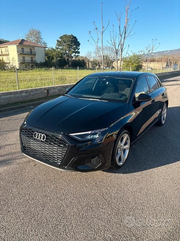 Usata Audi A3 S-Line 150 CV (110 kW) 2020 Nero Berlina