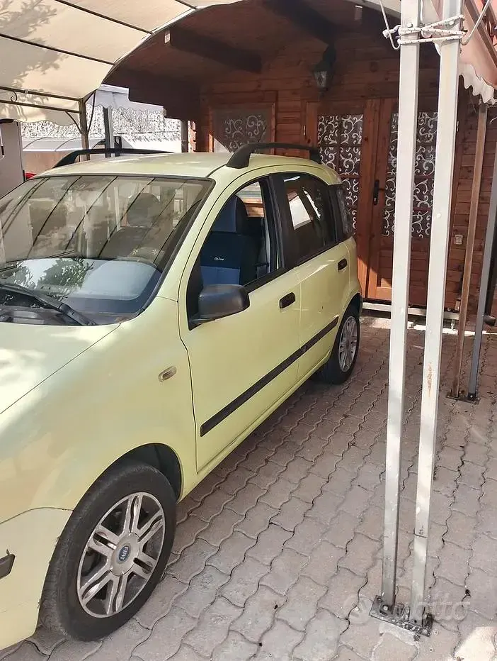 Usata Fiat Panda 69 CV (50 kW) 2004 Verde Utilitaria