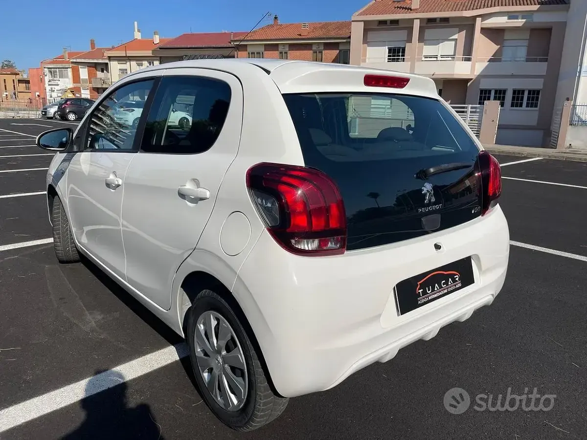 Usata Peugeot 108 Active 69 CV (50 kW) 2015 Bianco Berlina