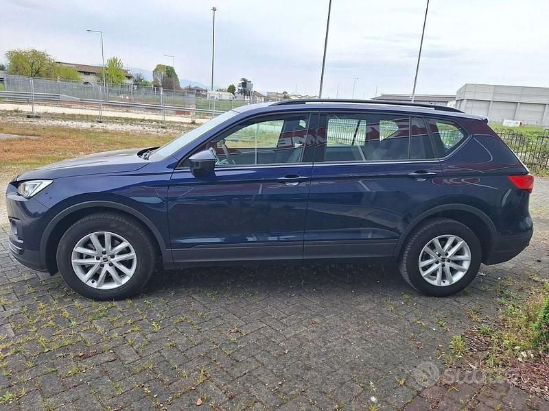 Usata Seat Tarraco Style 150 CV (110 kW) 2023 Blu SUV