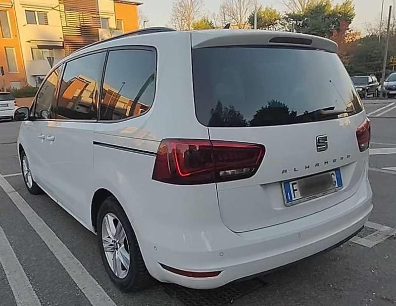 Usata Seat Alhambra 150 CV (110 kW) 2016 Bianco Monovolume