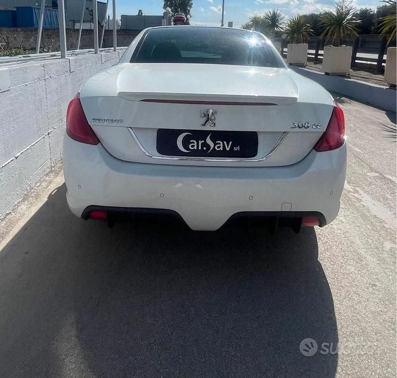 Usata Peugeot 308 CC 2010 Bianco Cabrio