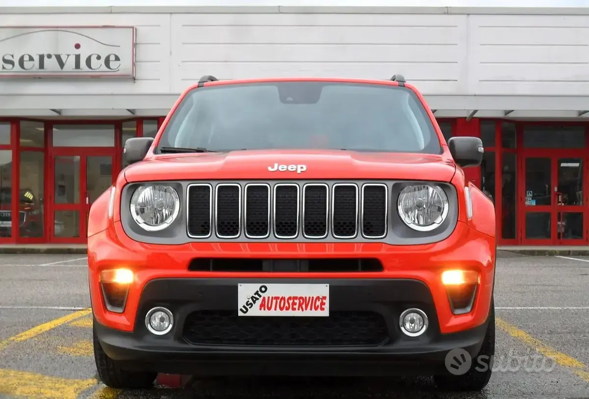 Usata Jeep Renegade Limited 131 CV (96 kW) 2021 Arancione SUV