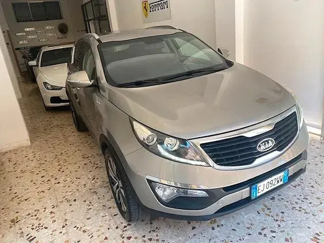 Usata Kia Sportage Active 136 CV (100 kW) 2011 Marrone SUV