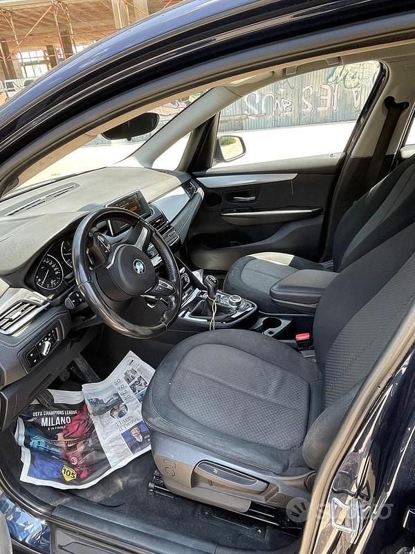 Usata BMW 216 Active Tourer Advantage 115 CV (84 kW) 2016 Blu Monovolume