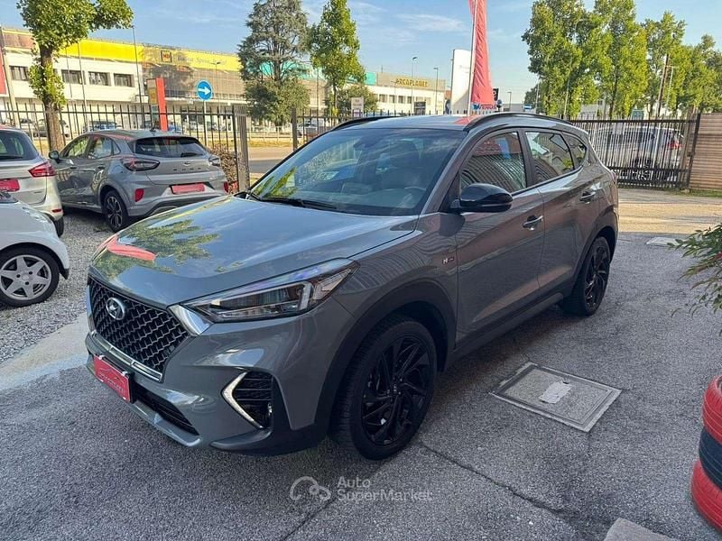 Usata Hyundai Tucson N Line 136 CV (100 kW) 2020 Grigio SUV