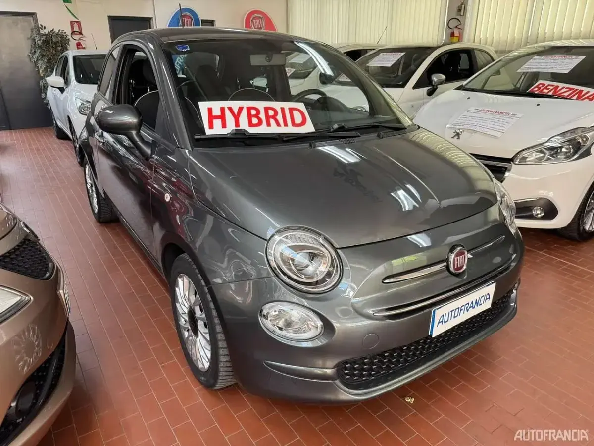 Usata Fiat 500 Lounge 69 CV (50 kW) 2020 Grigio Utilitaria
