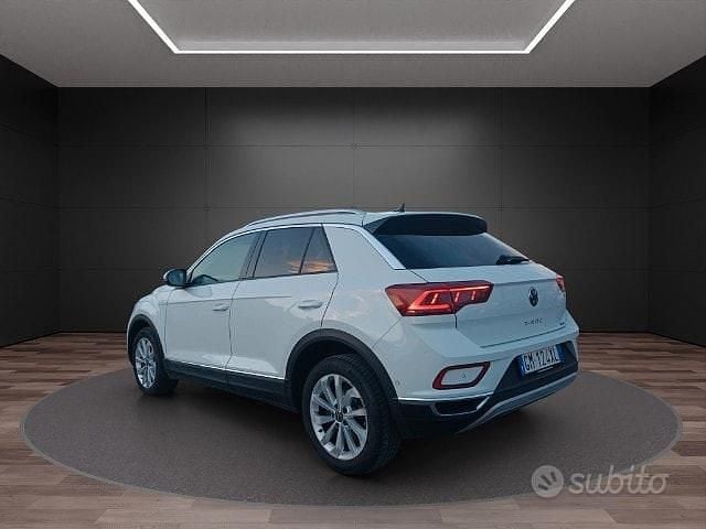 Usata VW T-Roc Style 150 CV (110 kW) 2023 Bianco SUV