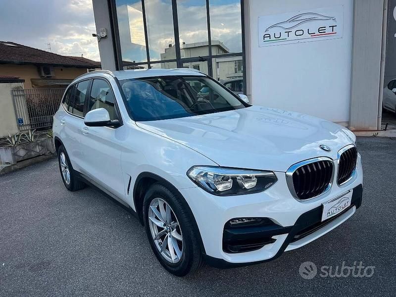 Usata BMW X3 Advantage 150 CV (110 kW) 2020 Bianco SUV