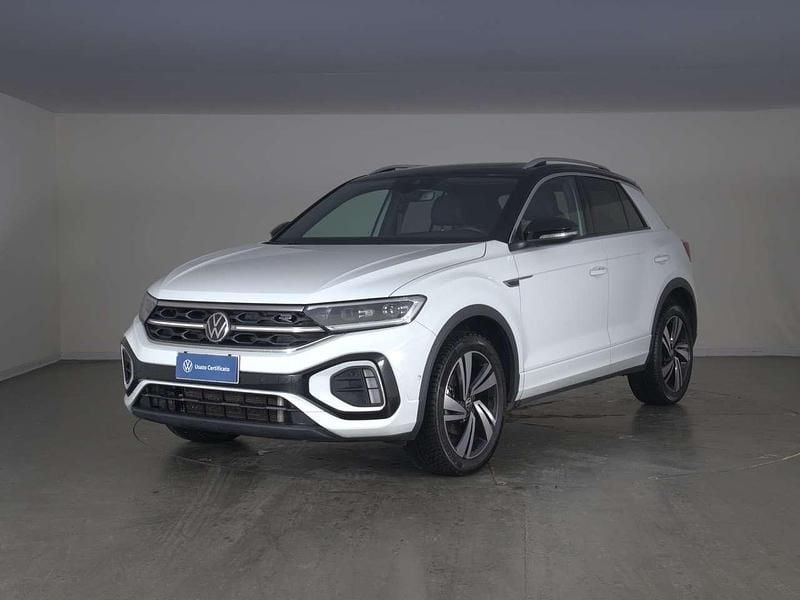 Usata VW T-Roc R-line 150 CV (110 kW) 2023 Pure white SUV