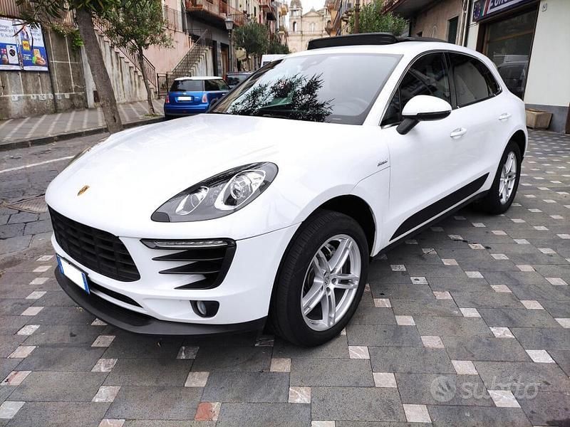 Usata Porsche Macan 250 CV (183 kW) 2016 Bianco(met.) SUV