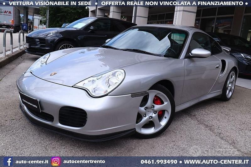 Usata Porsche 996 Turbo 420 CV (308 kW) 2002 Grigio Coupé