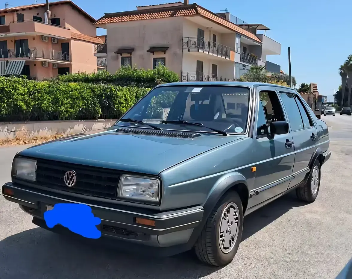 Usata VW Jetta 60 CV (44 kW) 1987 Verde Berlina