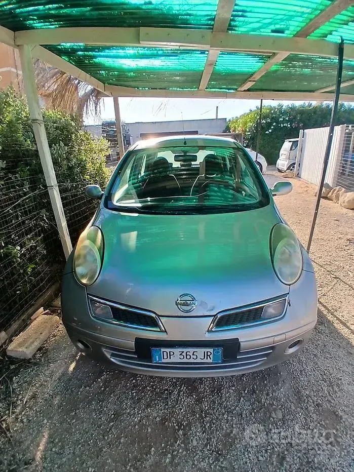 Usata Nissan Micra 86 CV (63 kW) 2007 Grigio Berlina