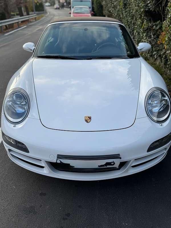 Usata Porsche 911 Carrera 4S Cabriolet 355 CV (261 kW) 2008 Bianco Cabrio