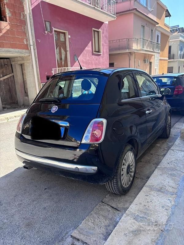 Usata Fiat 500 2008 Nero Utilitaria
