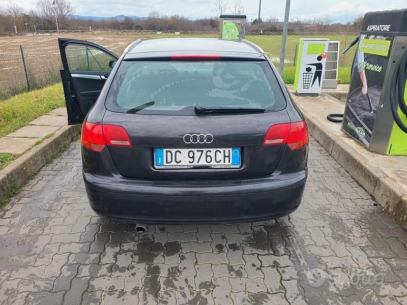 Usata Audi A3 115 CV (84 kW) 2007 Nero Utilitaria