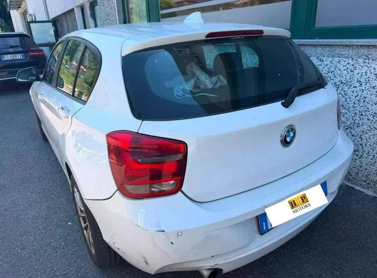 Usata BMW 116 116 CV (85 kW) 2015 Bianco Utilitaria