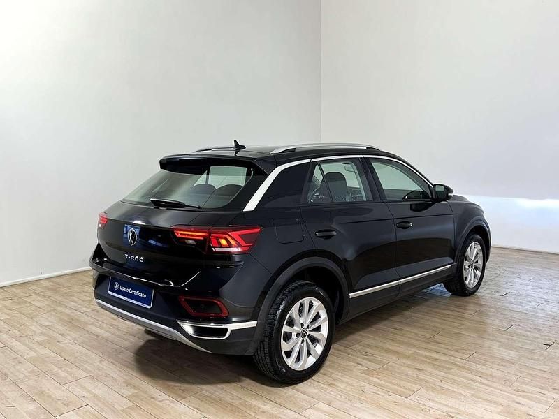 Usata VW T-Roc Style 110 CV (80 kW) 2022 Nero SUV