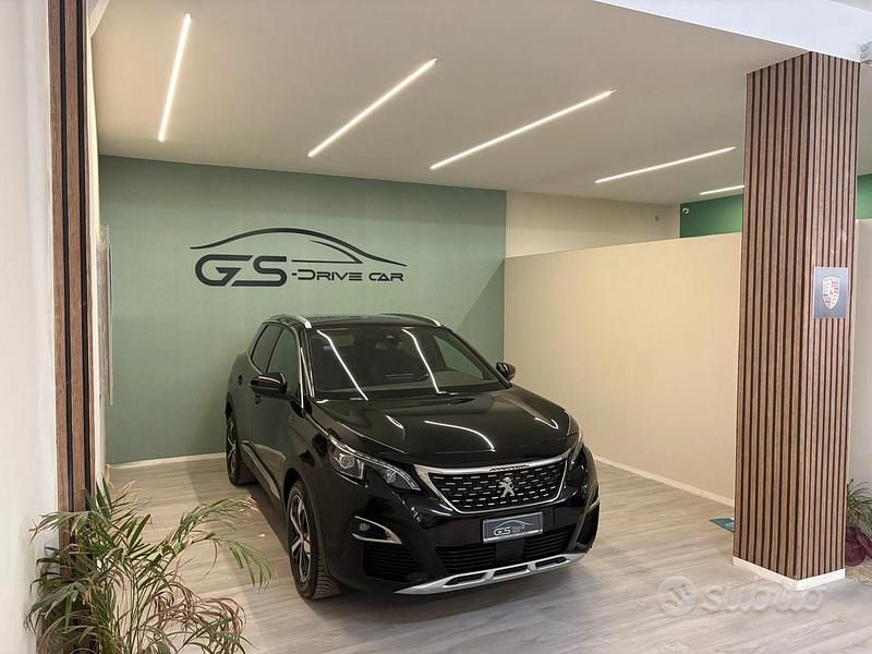 Usata Peugeot 3008 GT-line 131 CV (96 kW) 2018 Nero SUV