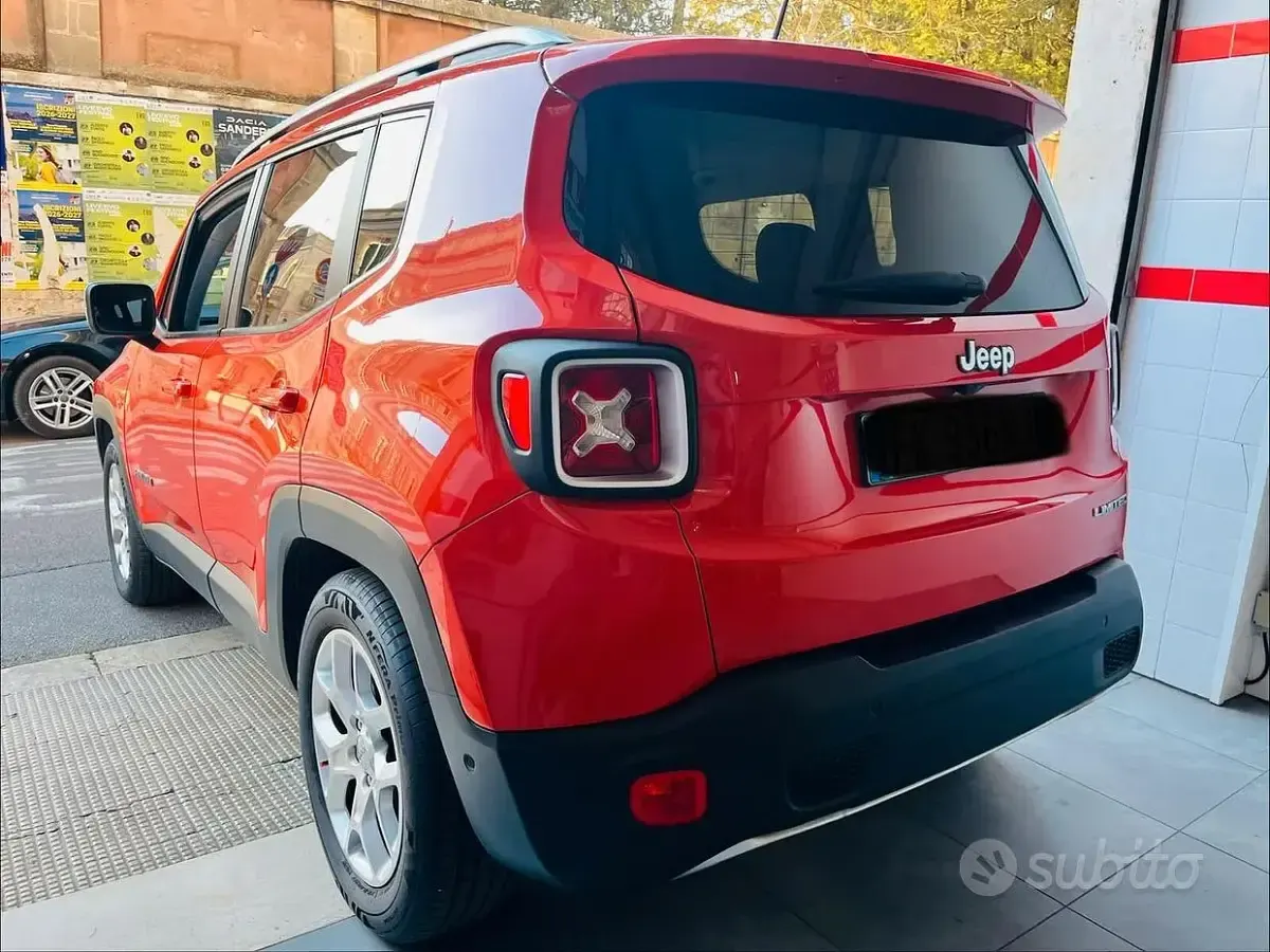 Usata Jeep Renegade 120 CV (88 kW) 2017 Arancione SUV