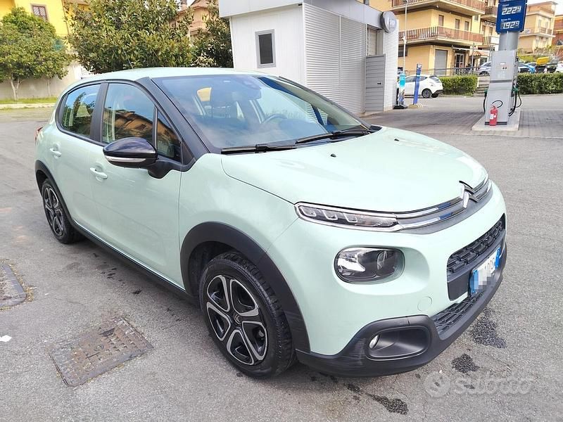 Usata Citroën C3 82 CV (60 kW) 2018 Verde Utilitaria