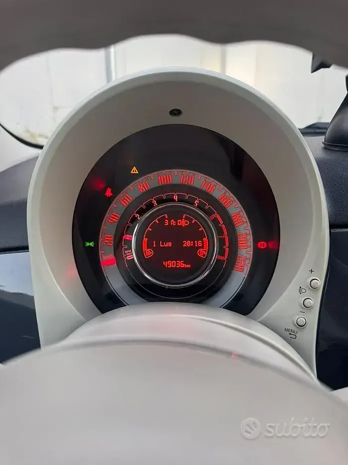 Usata Fiat 500 69 CV (50 kW) 2022 Grigio Berlina