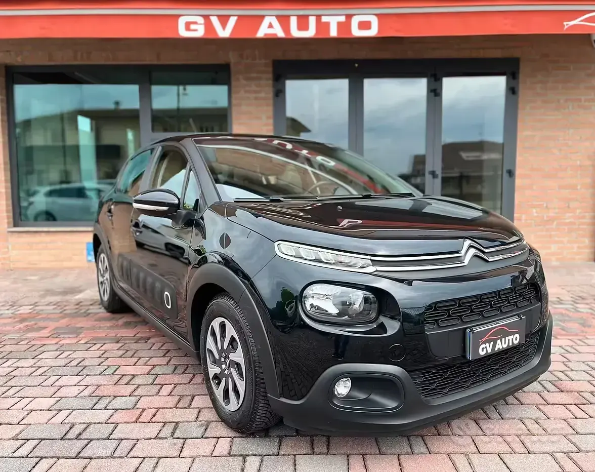 Usata Citroën C3 75 CV (55 kW) 2018 Nero Utilitaria