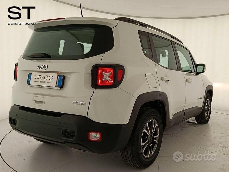 Usata Jeep Renegade Longitude 120 CV (88 kW) 2018 Bianco SUV