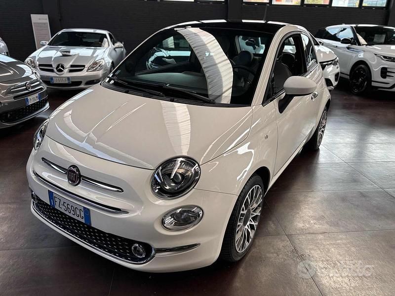 Usata Fiat 500 Lounge 69 CV (50 kW) 2020 Bianco Utilitaria