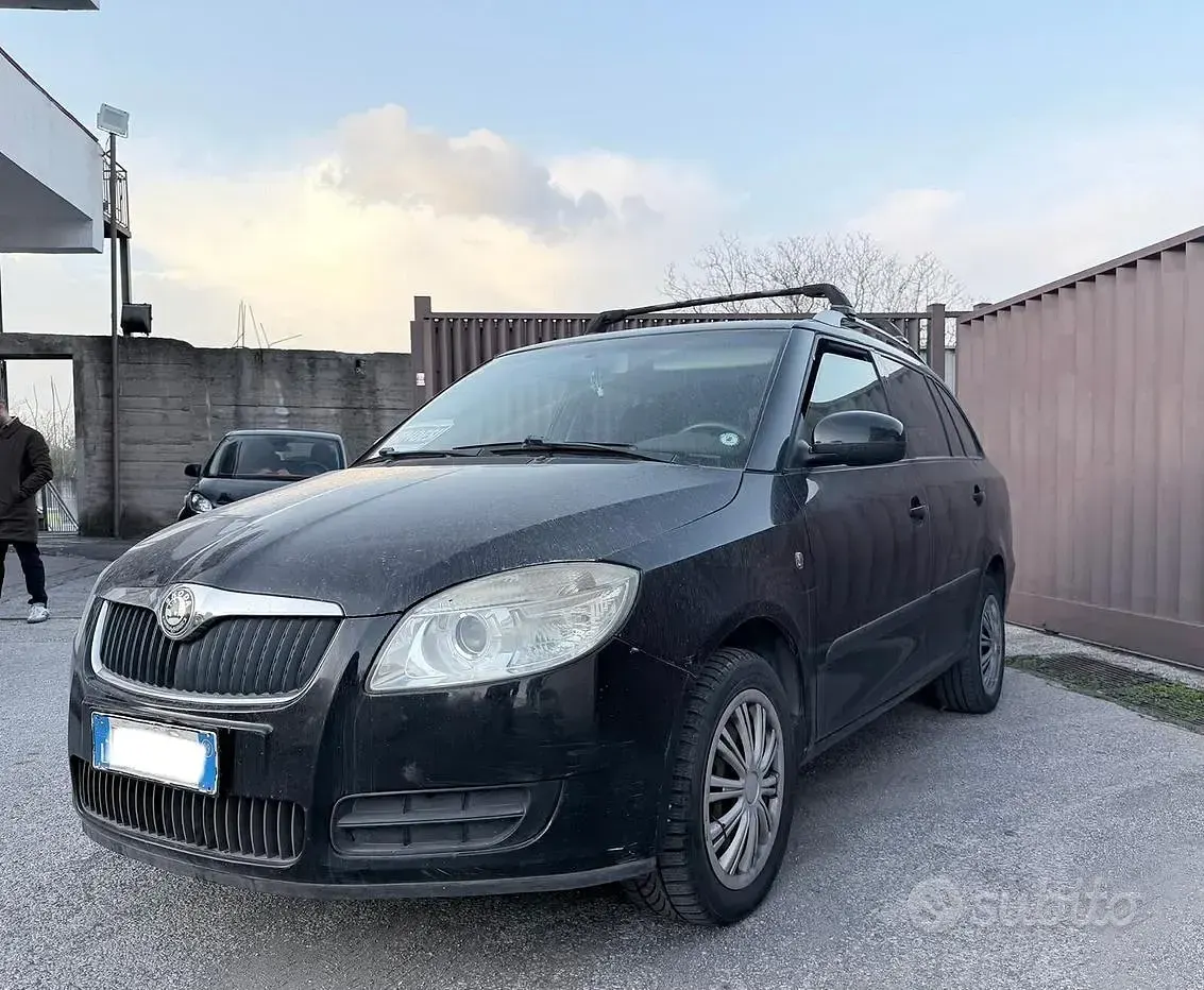 Usata Skoda Fabia 69 CV (50 kW) 2009 Nero Station wagon
