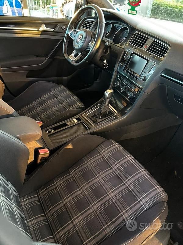 Usata VW Golf VII GTD 184 CV (135 kW) 2016 Nero Berlina