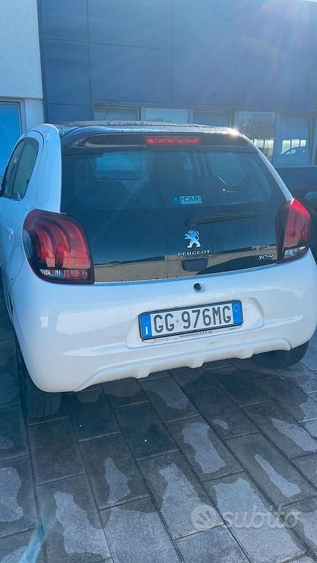 Usata Peugeot 108 Allure 2021 Bianco Utilitaria