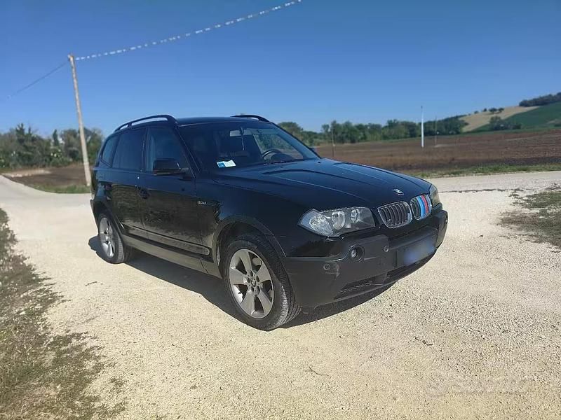 Usata BMW X3 150 CV (110 kW) 2004 Nero SUV