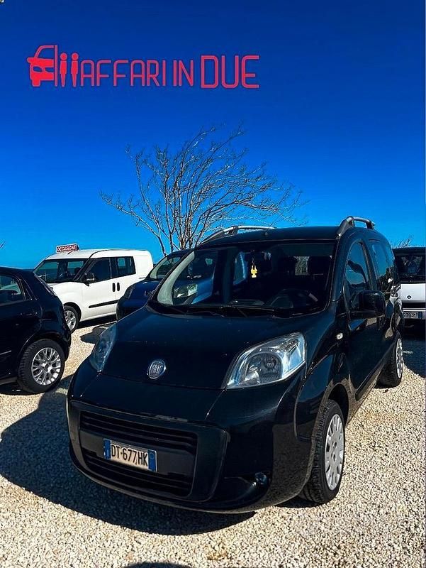 Usata Fiat Qubo Dynamic 73 CV (53 kW) 2009 Nero Monovolume