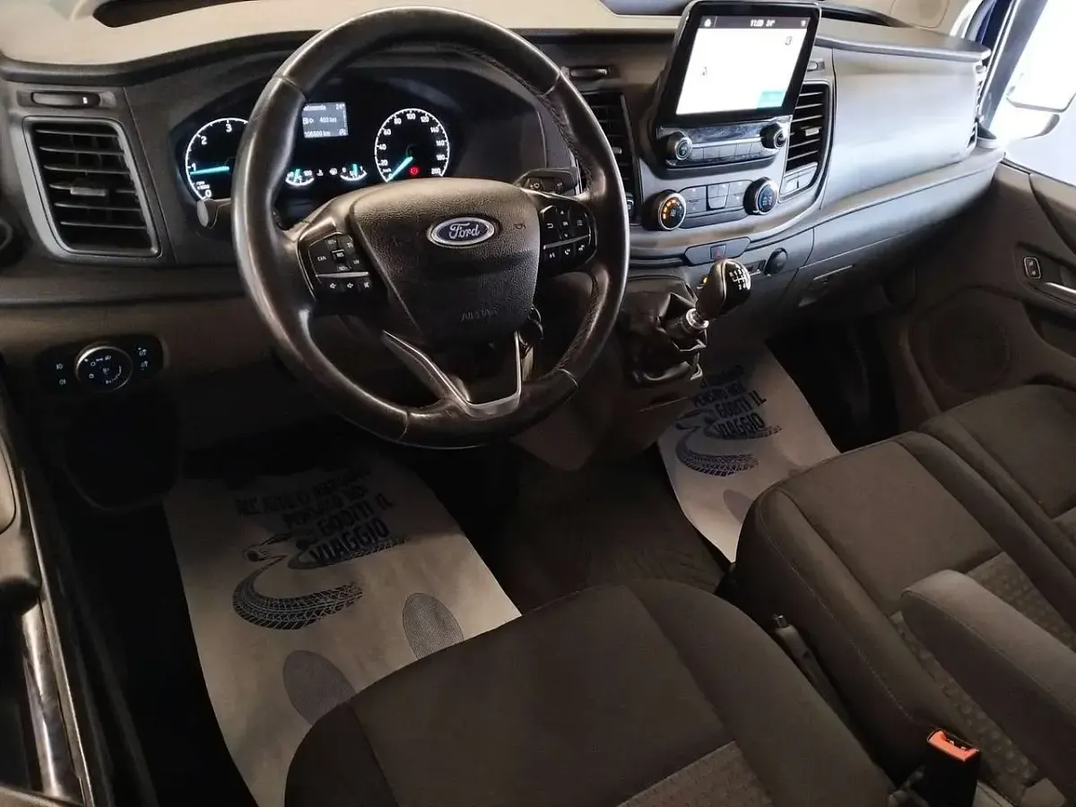 Usata Ford Transit Trend 131 CV (96 kW) 2021 Blu/azzurro Furgone