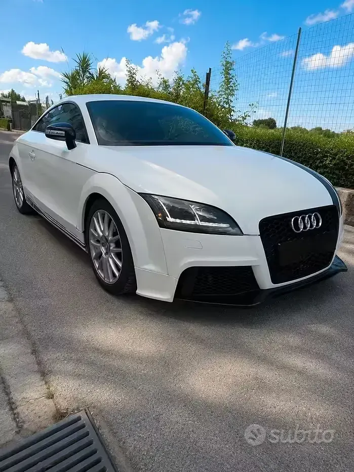 Usata Audi TT 170 CV (125 kW) 2010 Bianco Coupé