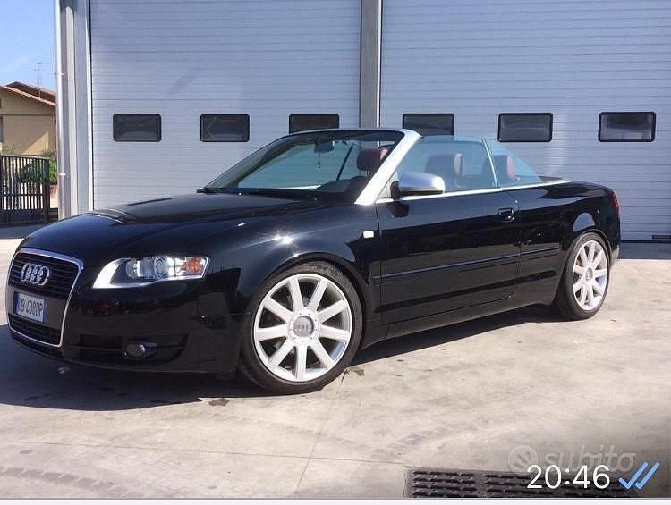 Usata Audi A4 Cabriolet 2006 Nero Cabrio