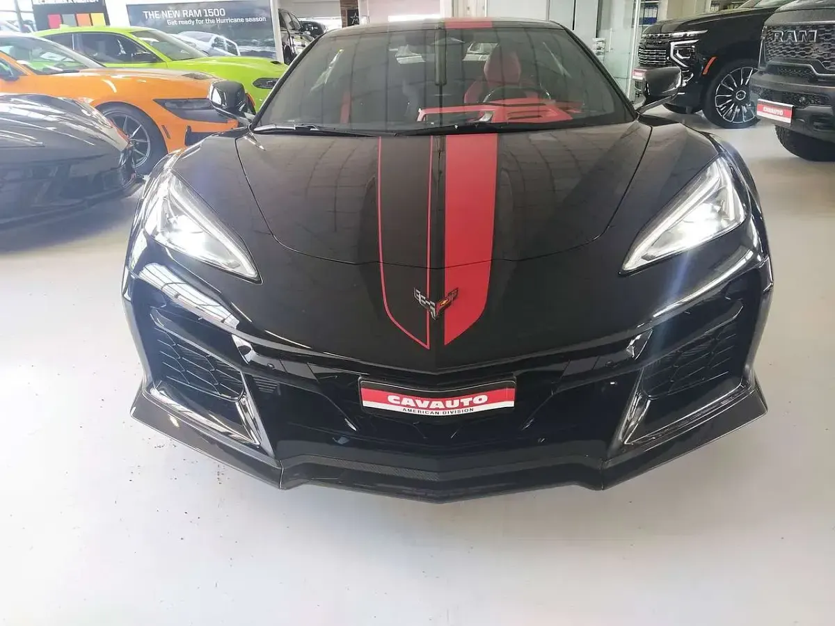 Nuova Corvette C8 655 CV (481 kW) 2026 Nero Cabrio
