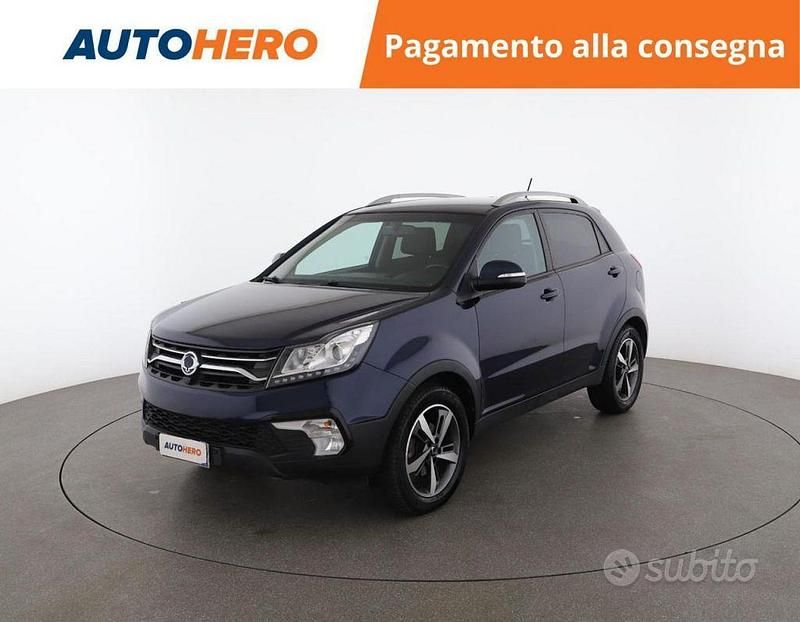 Usata Ssangyong (KGM) Korando Limited 178 CV (130 kW) 2018 Blu/azzurro SUV