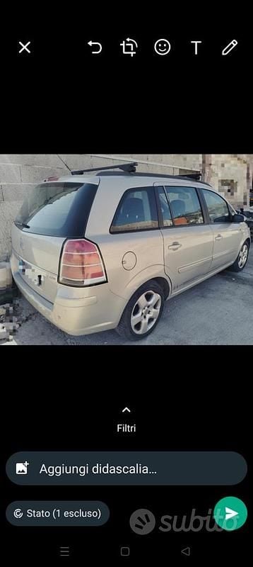 Usata Opel Zafira 115 CV (84 kW) 2006 Monovolume