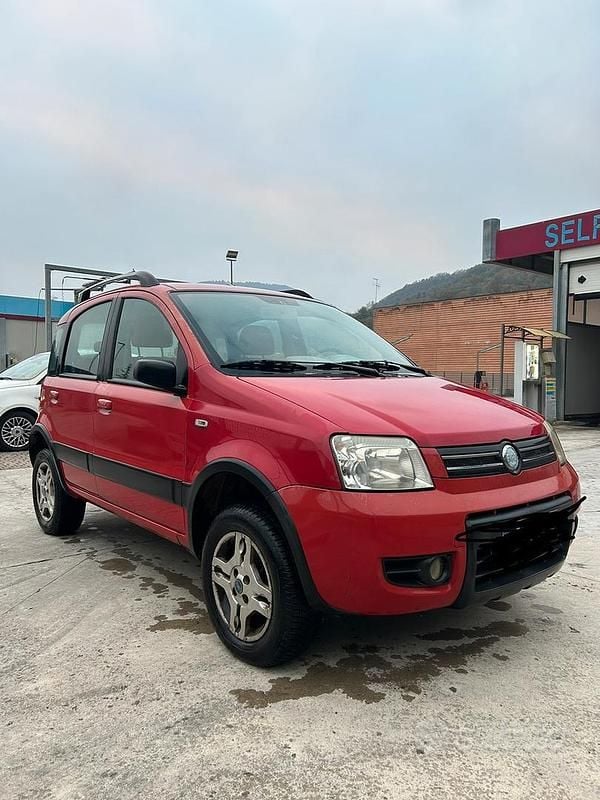 Usata Fiat Panda 4x4 Cross 69 CV (50 kW) 2006 Rosso Utilitaria