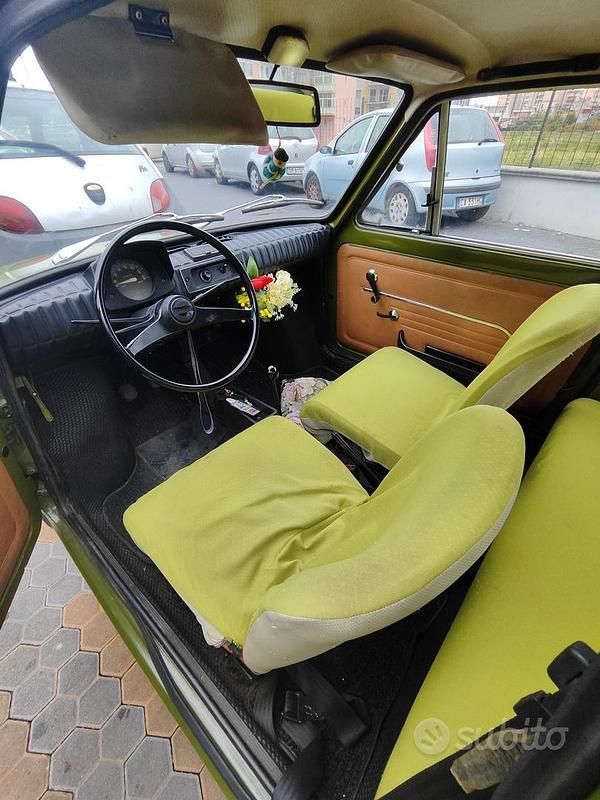 Usata Fiat 126 1970 Verde Utilitaria
